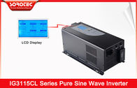 PF 0.9-1.0 Pure Sine Wave 230VAC Hybrid Solar Inverter 3000W with LCD Display