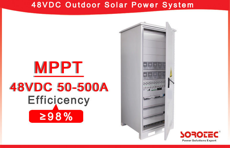 Advanced MPPT AC to DC 48v 50a power supply High Converting Efficiency,With remote monitoring system operation