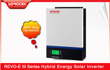 REVO E PLUS Wide PV Input Range 120-450 VDC On/Off Grid Solar Hybrid Power Inverter