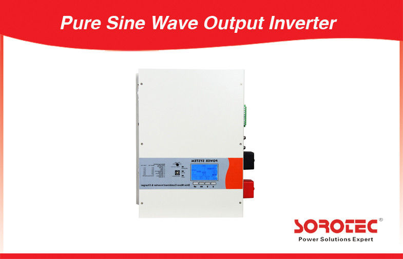 5000w 24v Dc 230v Ac Solar Power Inverters with Lcd Display , Microprocessor Control