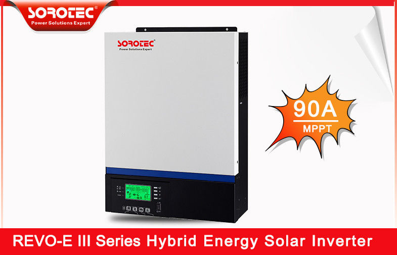 REVO E PLUS Wide PV Input Range 120-450 VDC On/Off Grid Solar Hybrid Power Inverter